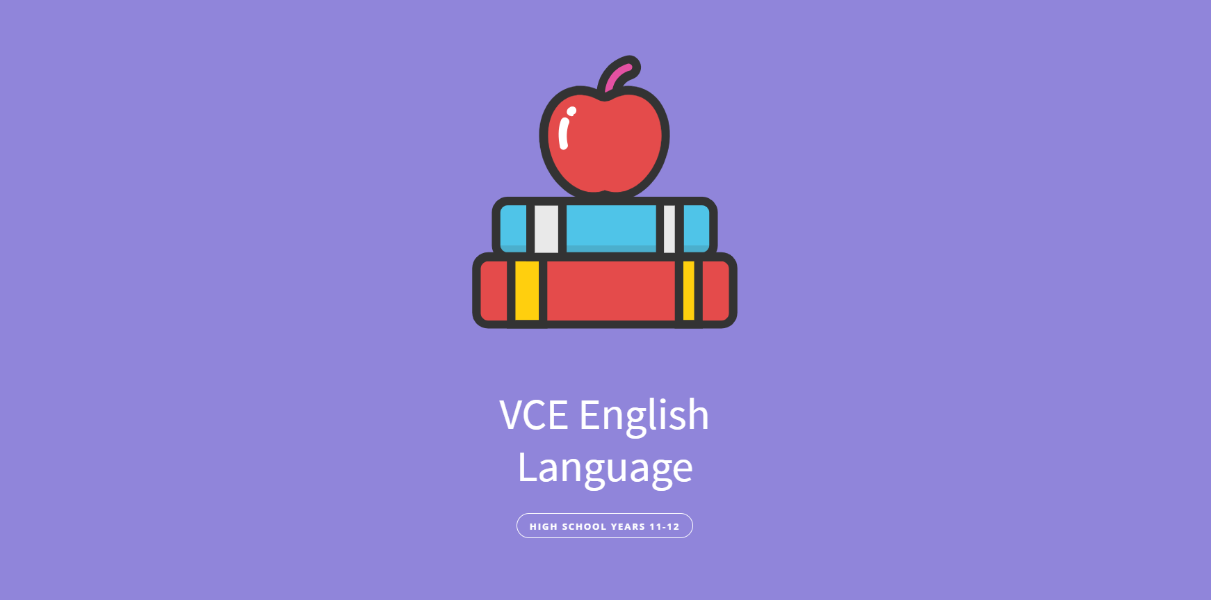 📖 Private VCE English Language Tutoring In Melbourne One On One